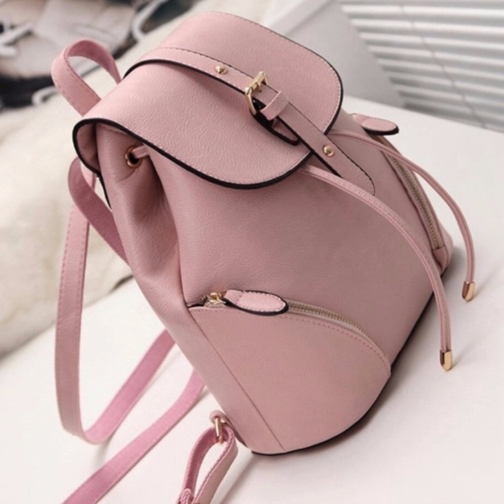 NEW Pink Bucket Backpack - Picture 2 of 8